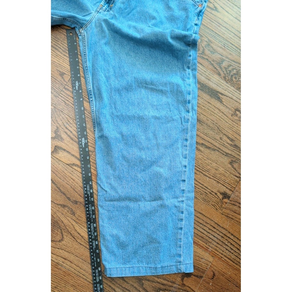 Vintage GAP Jeans Mens 42x30 Wide Leg Baggy Skater Faded Grunge Y2K Stove Pipe - Picture 5 of 7
